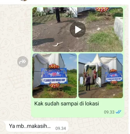 Pengiriman Karangan Bunga